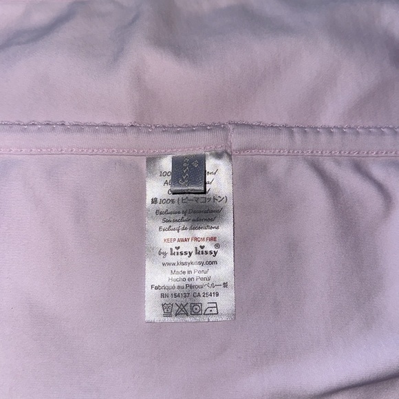 Kissy Kissy Pink New Beginnings Baby Blanket - Picture 2 of 2